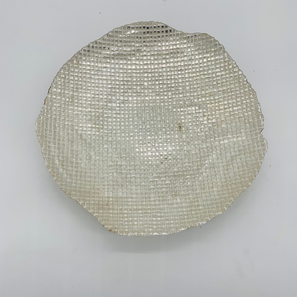 AKCAM Turkish glass shimmer centerpiece platters - Picture 7 of 8